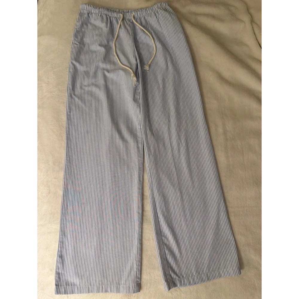 Shein Women's Drawstring Waist Wide Leg Pants